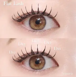 マツエク・マツパ 🍒束間まつ毛ෆ sasara🍒のマツエク・マツパデザイン