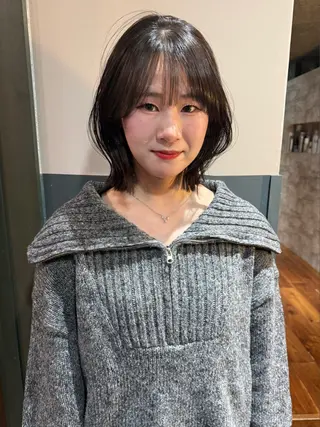 ミディアム カラー パーマ mai / linoah˚✧のヘアスタイル