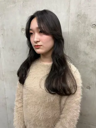 セミロング SALT WATER  恵比寿所属・SALTWATER AYARIのヘアスタイル