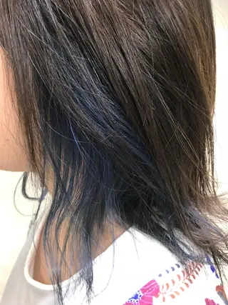 ミディアム 竹井 寛喜のヘアスタイル