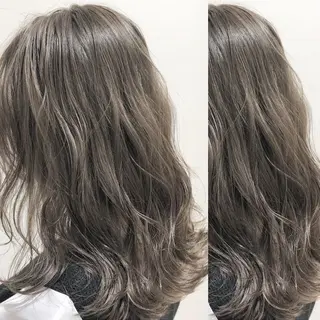 ミディアム 上川 開生のヘアスタイル