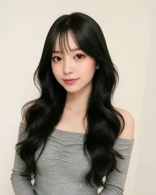 ロング 🤍レイヤーカット /顔まわりカット🤍のヘアスタイル