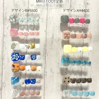 ネイル private nail salon T2所属・MI KUのネイルデザイン