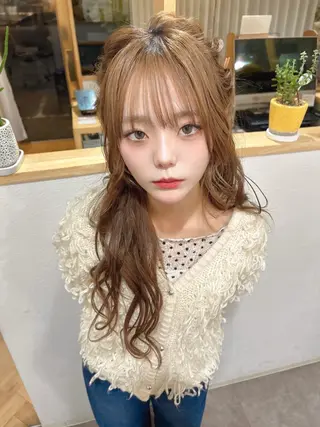 ロング カラー merc. 🩵せのおのヘアスタイル