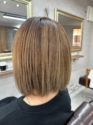 ショート カラー Lien 深井店のヘアスタイル