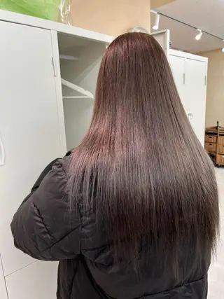 ロング カラー 🇰🇷jisoo -ジス-🇰🇷のヘアスタイル