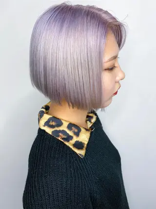 ショート カラー 🧡色落ちまで2度綺 麗なカラー🧡ヨシキのヘアスタイル