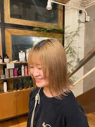 ショート mashu北堀江店所属・似合わせカラー/ 堀江美容室/レミ🎀のヘアスタイル