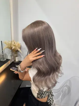 ミディアム カラー cocona 🩷のヘアスタイル