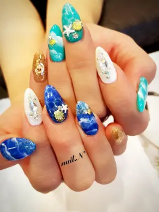 ネイル nail.N所属・斉藤 尚子のネイルデザイン