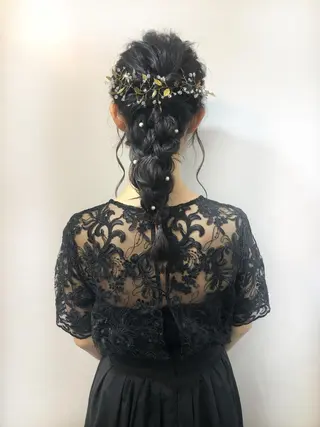 ロング ヘアアレンジ 女性リピ90%🍨 🩷佐藤みずきのヘアスタイル