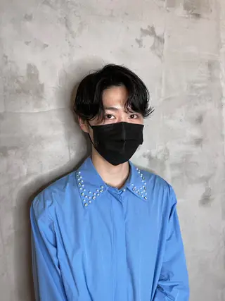 ミディアム パーマ メンズ メンズパーマ /SUNAOのヘアスタイル