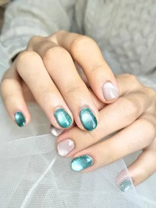 ネイル 門戸厄神プライベートサロンulunail所属・ulunail mikaのネイルデザイン