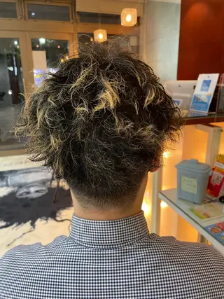メンズ 福田 秀好のヘアスタイル