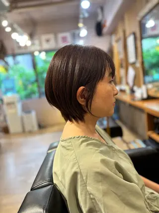 ショート 角田リサ /代々木上原のヘアスタイル