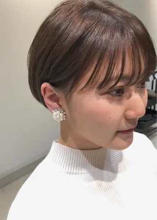 ショート 長井 徹行のヘアスタイル