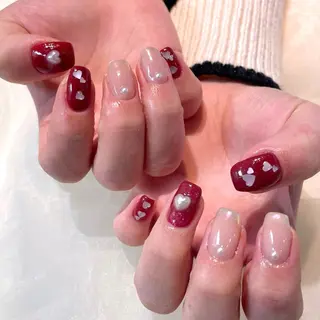 ネイル 新井 ひなののネイルデザイン