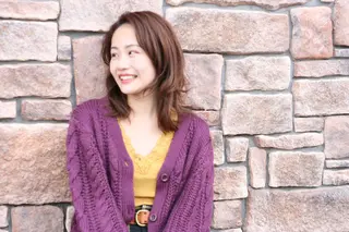 西新美容室 ナチュラルオーブンのヘアスタイル