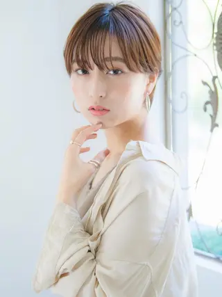 ショート カラー ヘアアレンジ メンズパーマ特化🔥 ツイスパ/シャドウのヘアスタイル