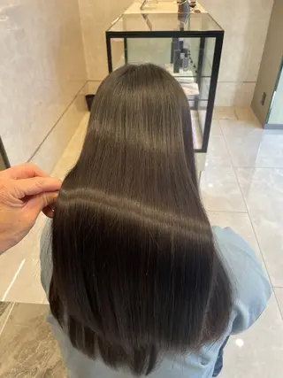 ロング ハルキミナトジャパン所属・藤田優介 [大宮/縮毛矯正]のヘアスタイル