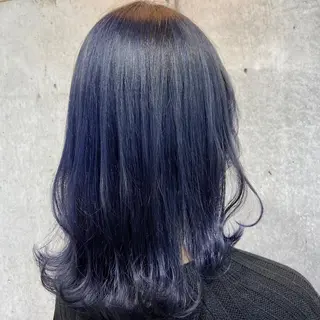 ミディアム カラー 暗髪/艶髪/Ono .のヘアスタイル