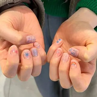 ネイル メンズパーマ/ メッシュ📍ユリのヘアスタイル