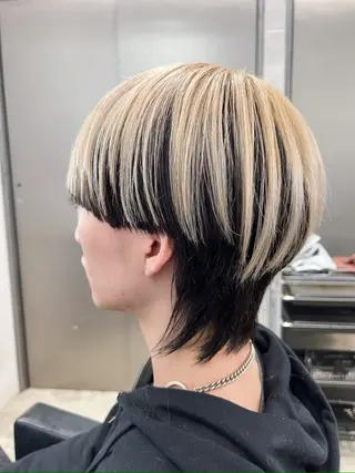 メンズ カラースペシャリスト ・齊藤 羽瑠輝のヘアスタイル