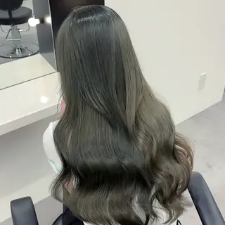 ロング カラー Mio/髪質改善 透明感カラー/西梅田のヘアスタイル