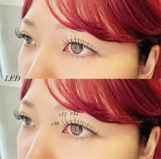 マツエク・マツパ EARTH coiffure beaute 東松山店所属・徳江 清美のマツエク・マツパデザイン