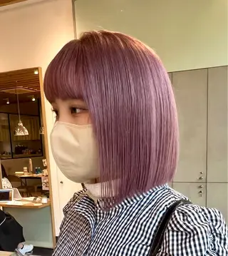 ショート D’na所属・🎀暖色ガーリー/ ボブ/みさき🎀のヘアスタイル