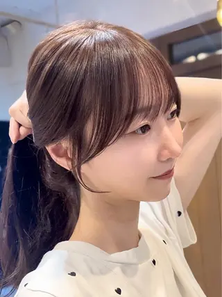 セミロング 大阪/ショート特化型 美容師/吉留亜門のヘアスタイル