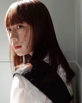 セミロング カラー LOREN AO所属・名古屋透明感カラー /LOREN RIOのヘアスタイル