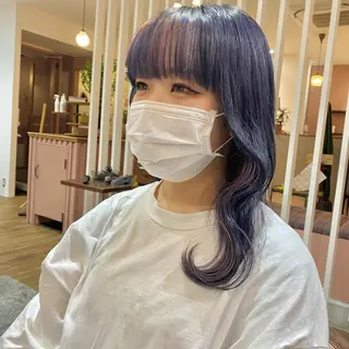 ロング 【ハイライト】 YUYAのヘアスタイル