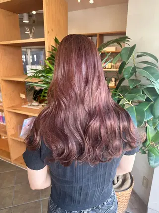 カラー ブリーチカラー/ わきたちえ🌻のヘアスタイル