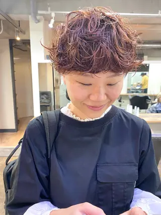 ショート パーマ 下北沢 soiのヘアスタイル