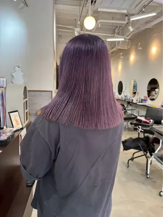 ミディアム LUCK 津田沼 HIYORIのヘアスタイル