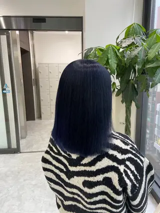 ミディアム カラー パーマ ヘアアレンジ メンズ 🤍透明感カラー🤍 ブリーチ🤍AINEのヘアスタイル