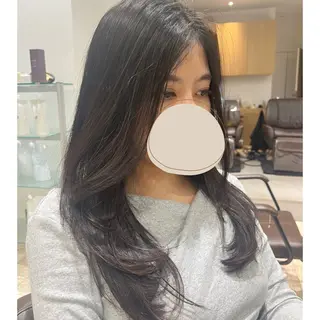 ロング Le clic ALPHA所属・小顔似合わせカット/ レイヤー/mai‪のヘアスタイル