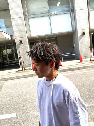 ショート メンズ特化/パーマ /フェード/洋輔のヘアスタイル