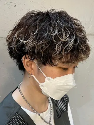 パーマ メンズ 🔥メンズ特化🔥 永瀬椋のヘアスタイル