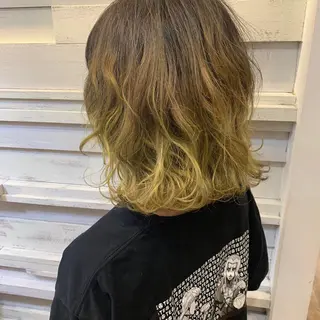 カラー 🌈re-room EIKI🇰🇷のヘアスタイル