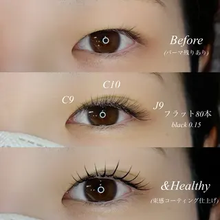 マツエク・マツパ Hi北浦和 maoのマツエク・マツパデザイン