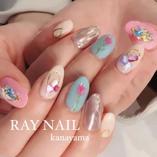 ネイル Arowa 伊田のネイルデザイン