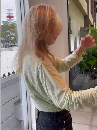 ロング BRIDGE HAIR所属・BRIDGE あきらのヘアスタイル