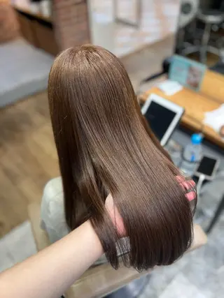 ロング AFLOAT RUVUA Smart Salon所属・韓国ヘア🎀/パーマ ブロー/めぐみ/新宿のヘアスタイル