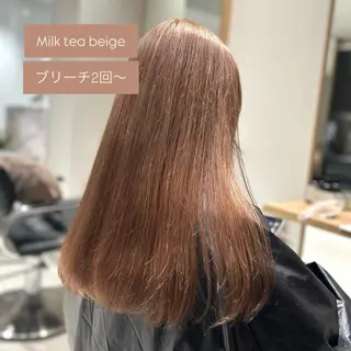 カラー ︎︎🌟韓国艶カラー ︎🌟璃奈 (ﾘﾅ)のヘアスタイル