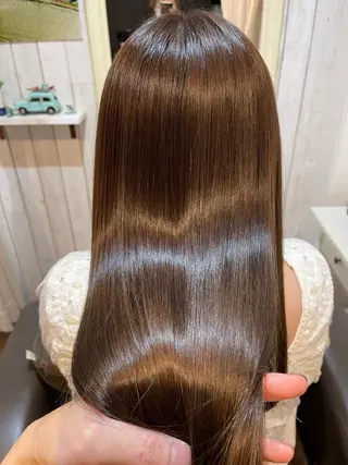 ロング 髪質改善/縮毛矯正/ 廣瀬のヘアスタイル