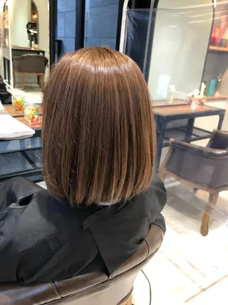 ショート カラー 💎エクステ専門店 BIZE梅田🇰🇷のヘアスタイル