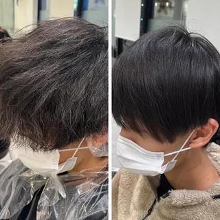 ショート パーマ メンズ 🥇メンズ特化 伊東輝のヘアスタイル