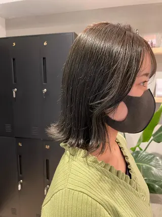 ミディアム カラー SALOWIN下北沢所属・hazuki 🌝のヘアスタイル
